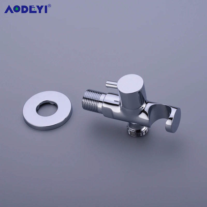 Kit Douchette WC Laiton Chromé avec Flexible Inox 120 cm