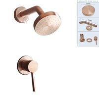 Douche Encastrable Pluie 10 cm, 4 Finitions