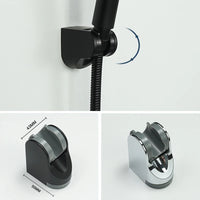 Support de Douche à Main Fixe ou Réglable en ABS