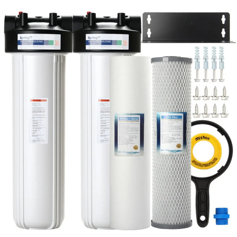 Système de Filtration Toute la Maison, Boîtier 10 ou 20 Pouces