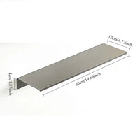 Étagère Murale Flottante en Métal Sans Perçage 40 cm