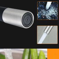 Robinet de Cuisine Flexible Eau Froide en Silicone, Pivotant 360°, 3 Coloris
