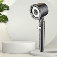 Pommeau de Douche 5 Modes Filtrant Panneau Inox