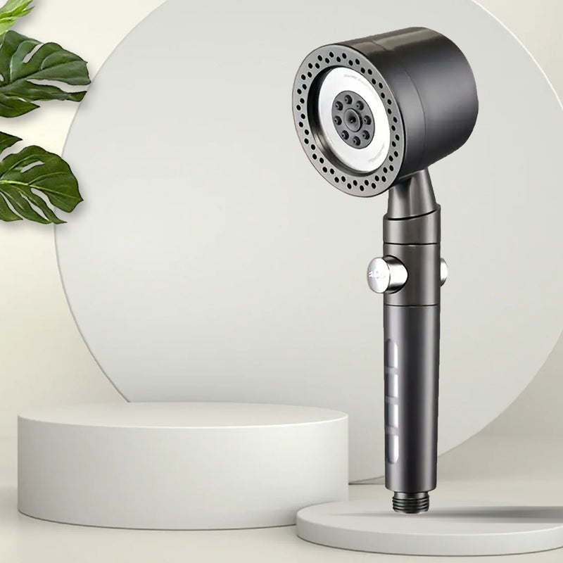 Pommeau de Douche 5 Modes Filtrant Panneau Inox