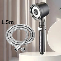 Pommeau de Douche Filtrant 5 Modes, Orange, Gris ou Argent, Lots au Choix