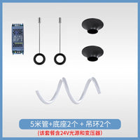 Suspension Cuisine LED Tube Silicone Flexible, 1 à 15 m