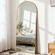 Miroir sur Pied Pleine Longueur 142 cm Cadre Aluminium