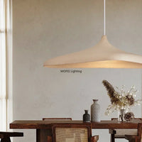 Suspension Cuisine Japonaise Wabi-Sabi Beige, Abat-Jour 80 ou 100 cm