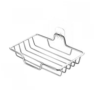 Porte-Savon Mural Inox Sans Perçage avec Drainage, 1 à 3 Pièces