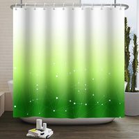 Rideau de Douche Ombré Uni ou Dégradé en Polyester, 48 Coloris, 5 Dimensions