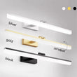 Applique Salle de Bain LED pour Miroir Orientable 40 à 90 cm