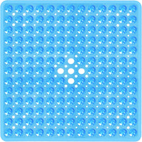 Tapis de Douche Carré Ventouses Puissantes 53 x 53 cm