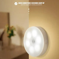 Kit 10 Ampoules LED Miroir Coiffeuse USB ou Veilleuse Ronde à Détecteur