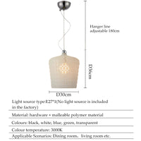 Suspension Cuisine Ajourée à la Pièce, Applique, Lampe de Table et Lampadaire