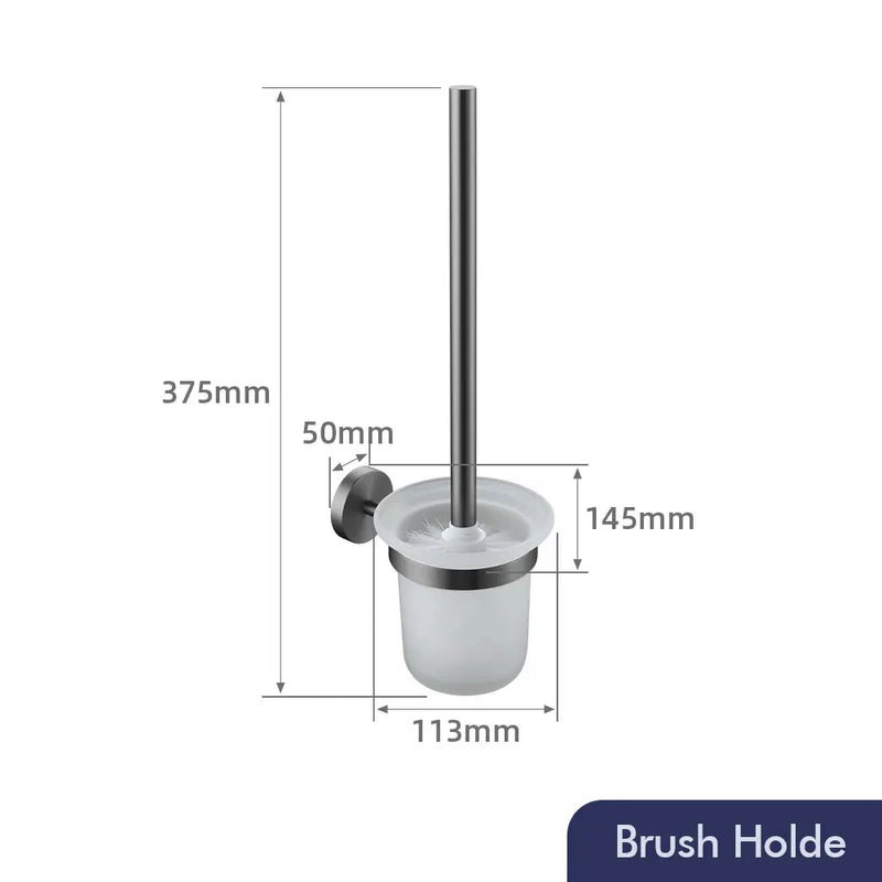 Accessoires Salle de Bain Gris Anthracite à Composer