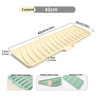 Tapis Égouttoir Silicone pour Évier à Pente Douce, 42 ou 60 cm