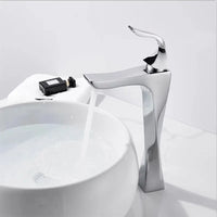 Mitigeur Lavabo Design Torsadé, Doré ou Chromé, Bas ou Haut