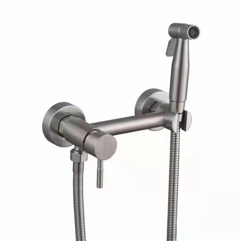 Mitigeur Douchette WC Mural Inox 304, avec ou sans Douchette