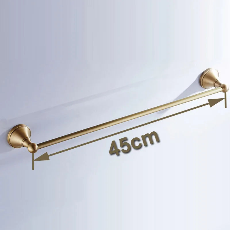 Accessoires Salle de Bain Laiton Massif Collection Complète