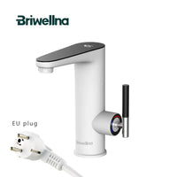 Robinet Chauffe-Eau Instantané Électrique pour Lavabo, Levier et Afficheur, 3 200 W