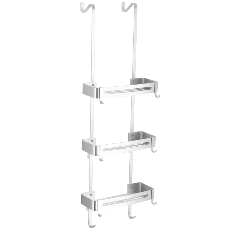 Étagère de Douche d'Angle Suspendue 2 ou 3 Niveaux