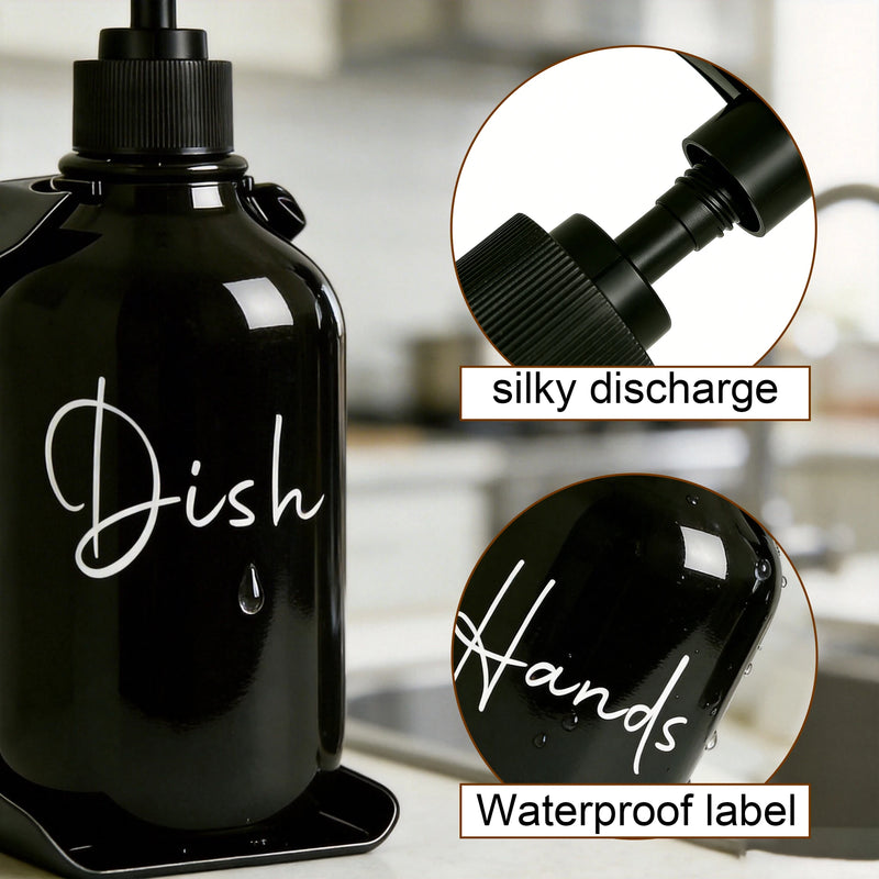 Distributeur de Savon Duo Mural Sans Perçage