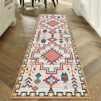 Tapis de Cuisine Long Style Oriental Lavable Antidérapant, 11 Motifs