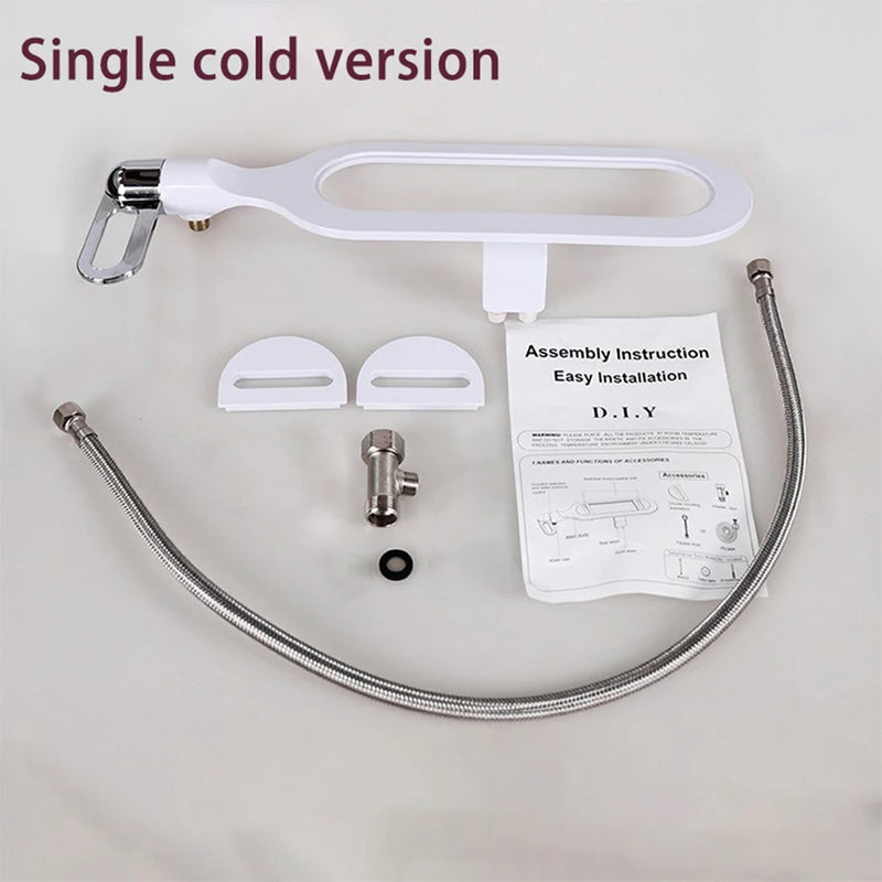 Bidet WC Non Électrique à Levier, Eau Froide, Deux Modes de Lavage
