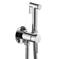 Douchette WC Mitigeur Encastrable Eau Chaude et Froide, Rond ou Carré