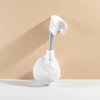 Support Douchette Ventouse Sans Perçage 120°, Blanc, Noir ou Argenté