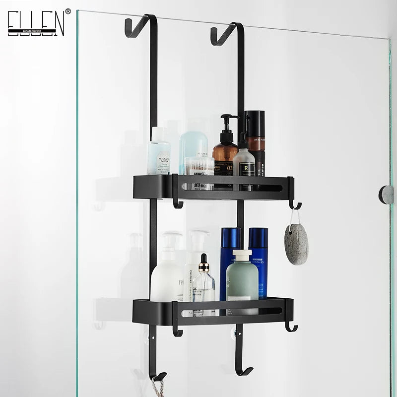 Étagère de Douche d'Angle Suspendue 2 ou 3 Niveaux