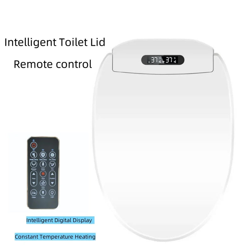 Abattant Japonais Chauffant avec Télécommande et Eau Chaude Instantanée