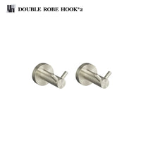 Accessoires Salle de Bain Nickel Brossé à Choisir par Pièce
