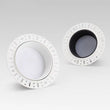 Spot LED Encastrable Sans Bordure à Plâtrer Cuisine, 7 à 18 W Dimmable