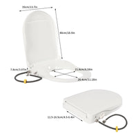 Abattant Bidet Non Électrique 3 Trous Double Buse