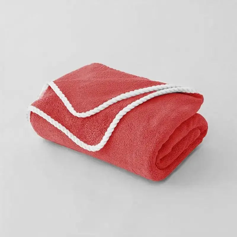 Serviette de Bain Extra Large Microfibre Absorbante 90 x 180 cm