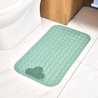 Tapis de Douche Massant Ventouses Trous de Vidange 40x70cm
