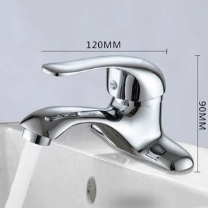 Mitigeur Lavabo Double Trou Chromé Rotatif 360