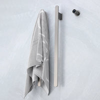 Sèche-Serviette Électrique Mural Vertical 1 à 3 Barres Plates Inox 84 cm