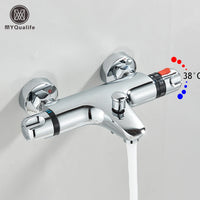 Mitigeur de Douche Thermostatique Mural Affichage Digital