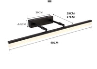 Applique LED pour Miroir Salle de Bain 40 cm Étanche