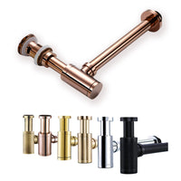 Siphon Lavabo Bouteille Clic-Clac Avec ou Sans Trop-Plein