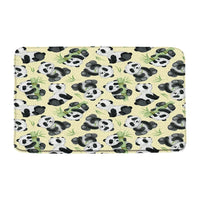 Rideau de Douche Panda 180x180 cm et Tapis Assortis à la Pièce