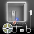 Bande LED COB 12 V Tactile Miroir et Sous Meuble, 1-5 m