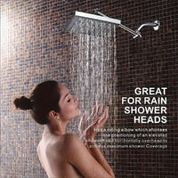 Bras de Douche Réglable Laiton, Double Articulation 28 cm