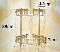 Accessoires Salle de Bain Laiton Antique Brossé à la Pièce, 20 Articles