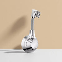 Support Douchette Ventouse Sans Perçage 120°, Blanc, Noir ou Argenté
