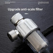 Filtre à Sédiments Réutilisable Maille Inox G1/2 pour Chauffe-Eau, Lave-Linge et Douche