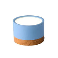 Spot LED en Saillie Effet Bois, 7 Coloris, 5 à 18 W, Ø 7,5 ou 11 cm