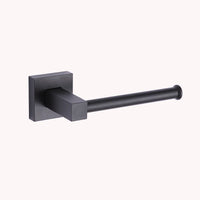 Accessoires Salle de Bain Aluminium Noir Mat à la Pièce, 19 Articles
